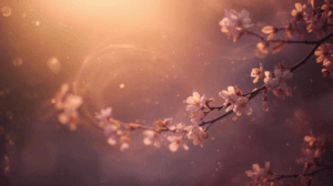 वृद्धावस्था पर कविता – soft petals in golden light reflecting time, life, and aging